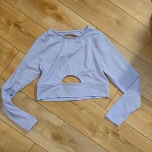 Isla Movemeny Long Sleeve Cutout Top